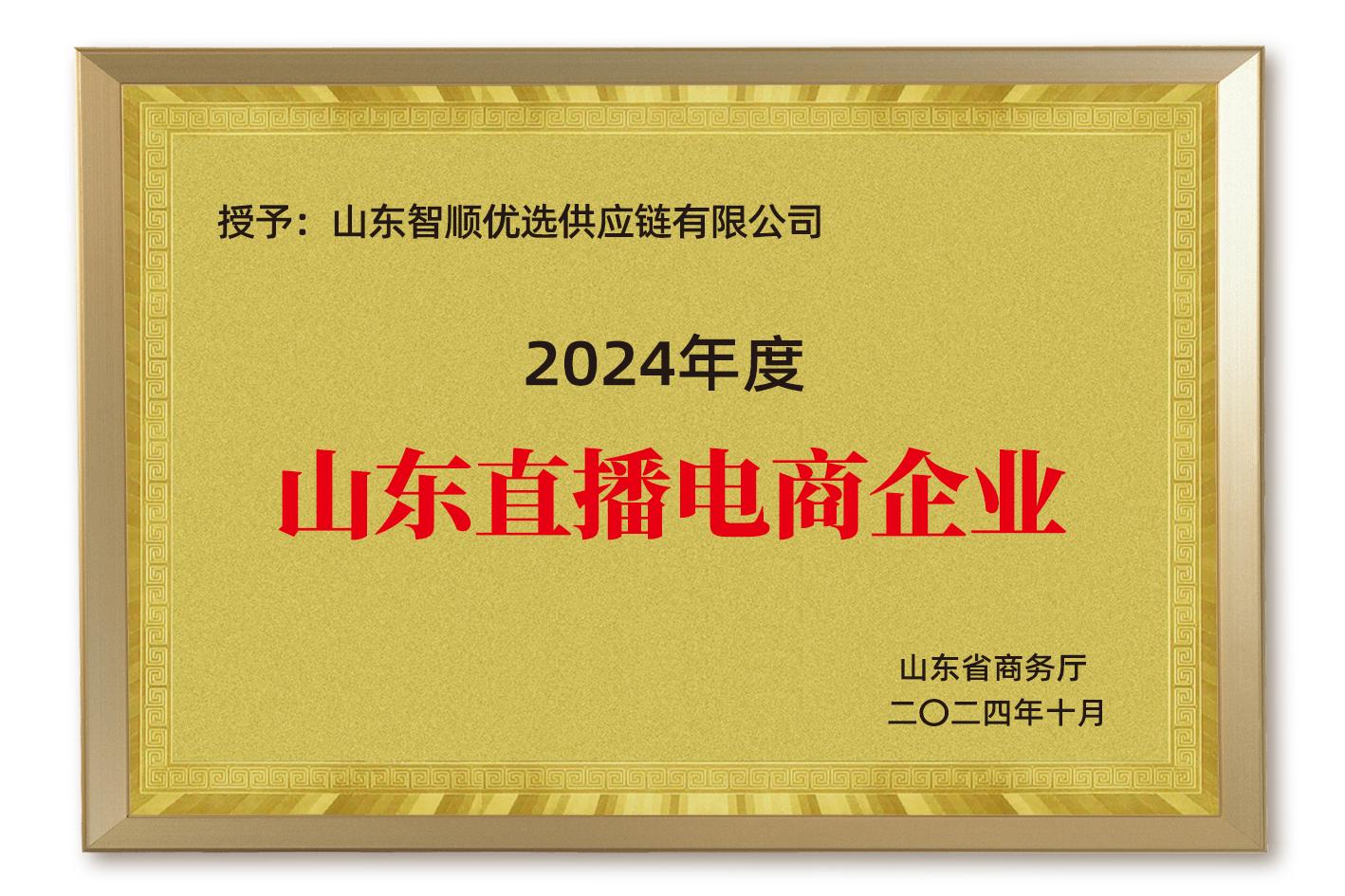 2024年度山东直播电商企业